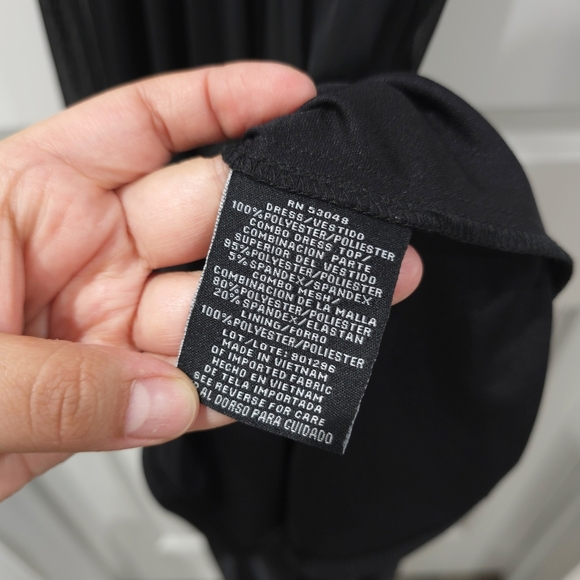 MORGAN & CO Elegant Black Sleeveless Halter Maxi Dress, Evening Gown, Size 5/6 - Picture 8 of 16